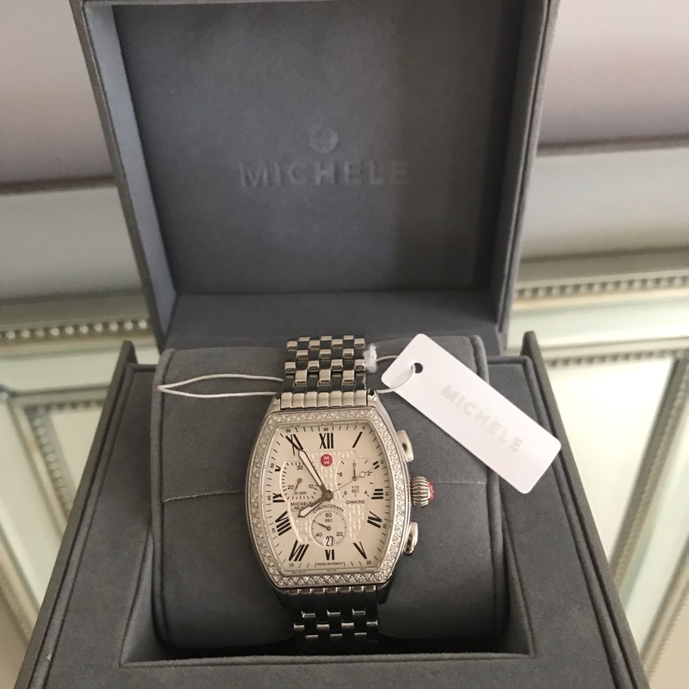 Michele Releve Diamond Watch